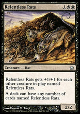 Ratos Implacáveis / Relentless Rats - Magic: The Gathering - MoxLand